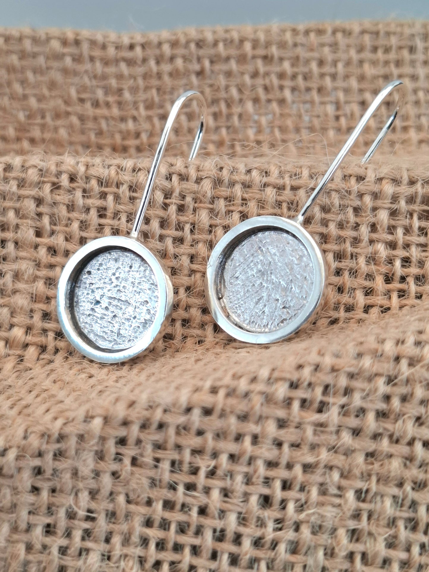 Textured Rim Earrings