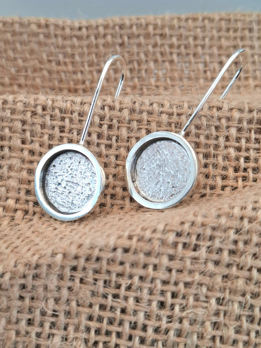 Textured Rim Earrings