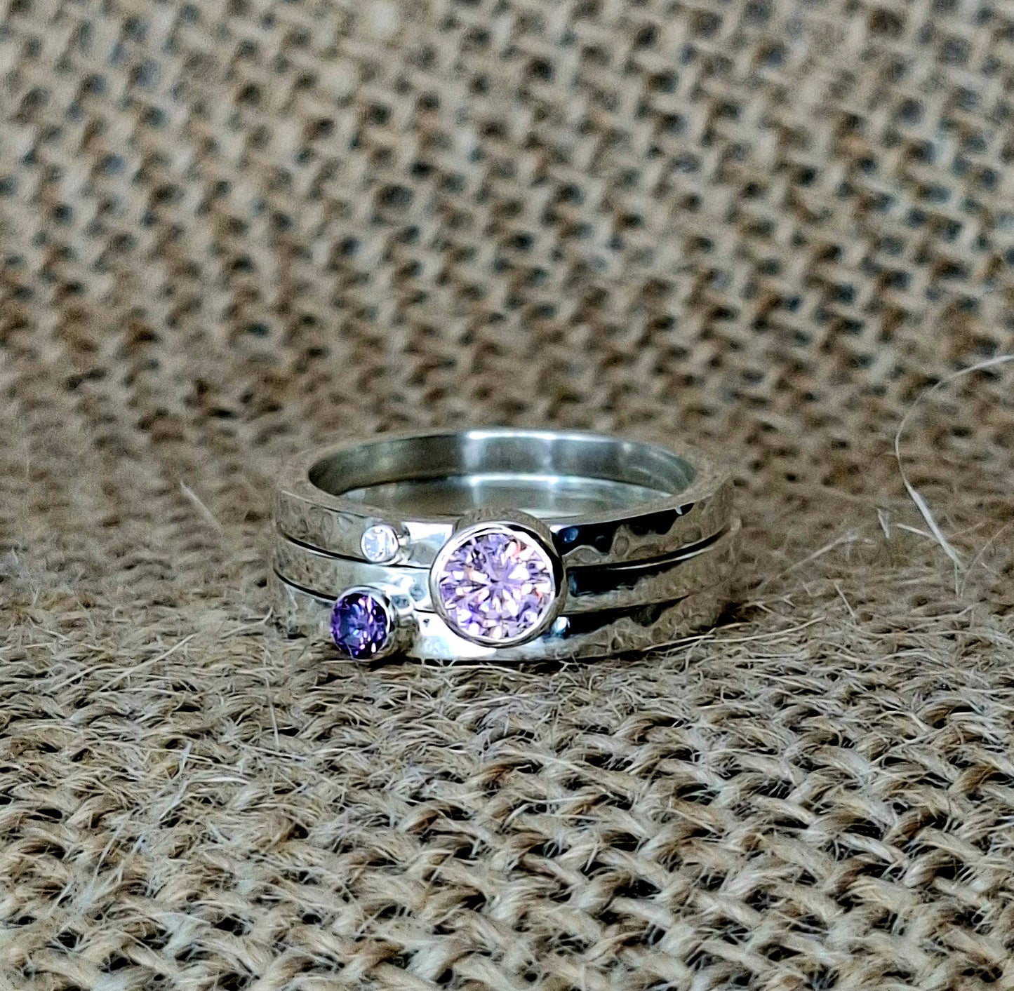 CZ Stacking Ring