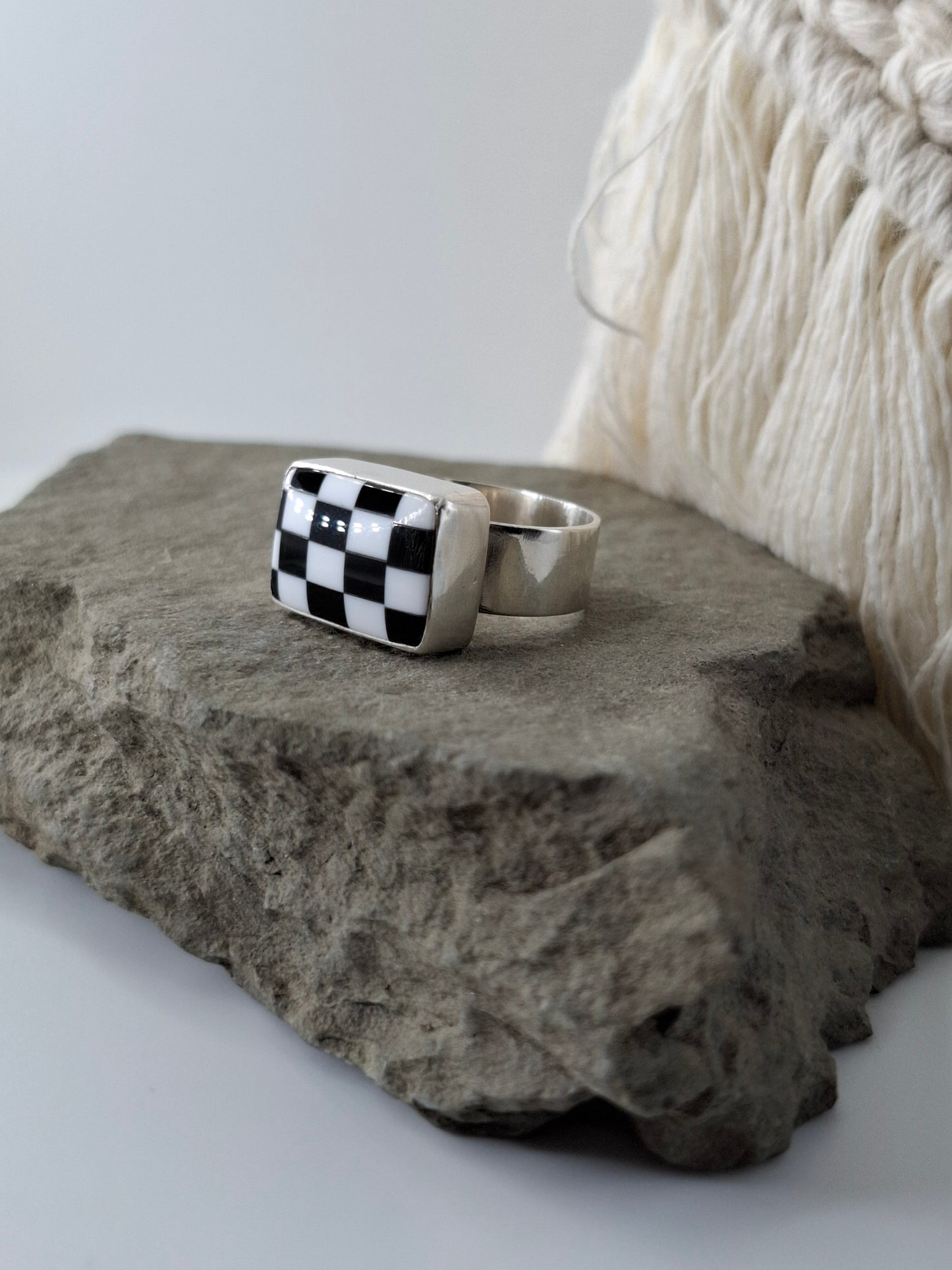 Checkerboard Ring