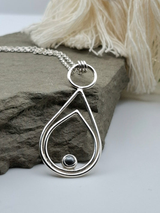 Hematite Teardrop